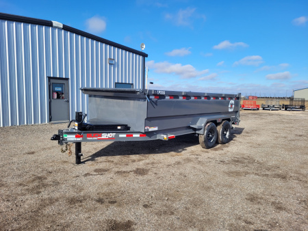 New 2026 Buckshot 83" X 16' BP Dump Trailer W/3' Sides