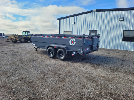 New 2026 Buckshot 83" X 16' BP Dump Trailer W/3' Sides