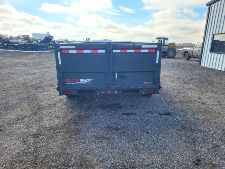 New 2026 Buckshot 83" X 16' BP Dump Trailer W/3' Sides