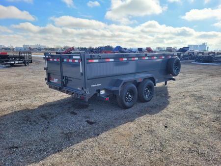 New 2026 Buckshot 83" X 16' BP Dump Trailer W/3' Sides