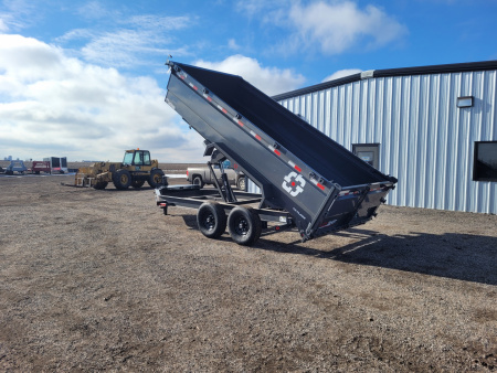 New 2026 Buckshot 83" X 16' BP Dump Trailer W/3' Sides