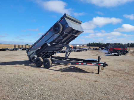 New 2026 Buckshot 83" X 16' BP Dump Trailer W/3' Sides