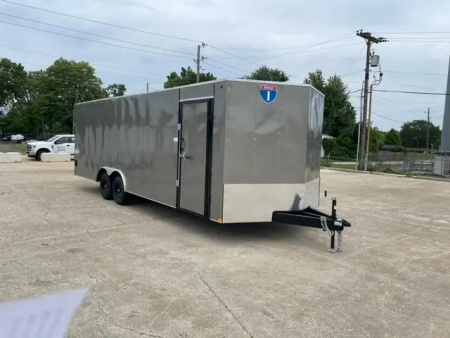 New 2026 Interstate Trailers 8.5 X 18 + 12  R 10K GVWR Car Hauler