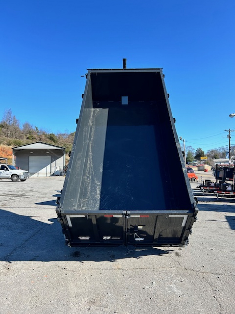 New 2026 Hillcrest Trailers 7x16 GN 40" sides 21k Dump Trailer