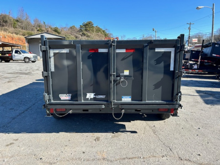 New 2026 Hillcrest Trailers 7x16 GN 40" sides 21k Dump Trailer