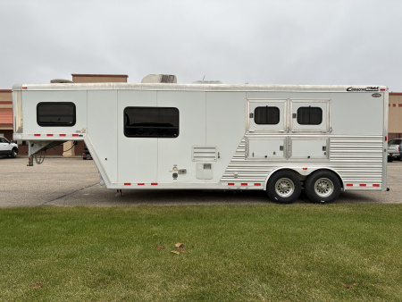 Used 2007 Cimarron 2H 11' LQ Horse Trailer