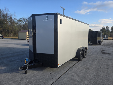 New 2026 NationCraft Trailers 7'X16' 7'TALL 7K Cargo / Enclosed Trailer