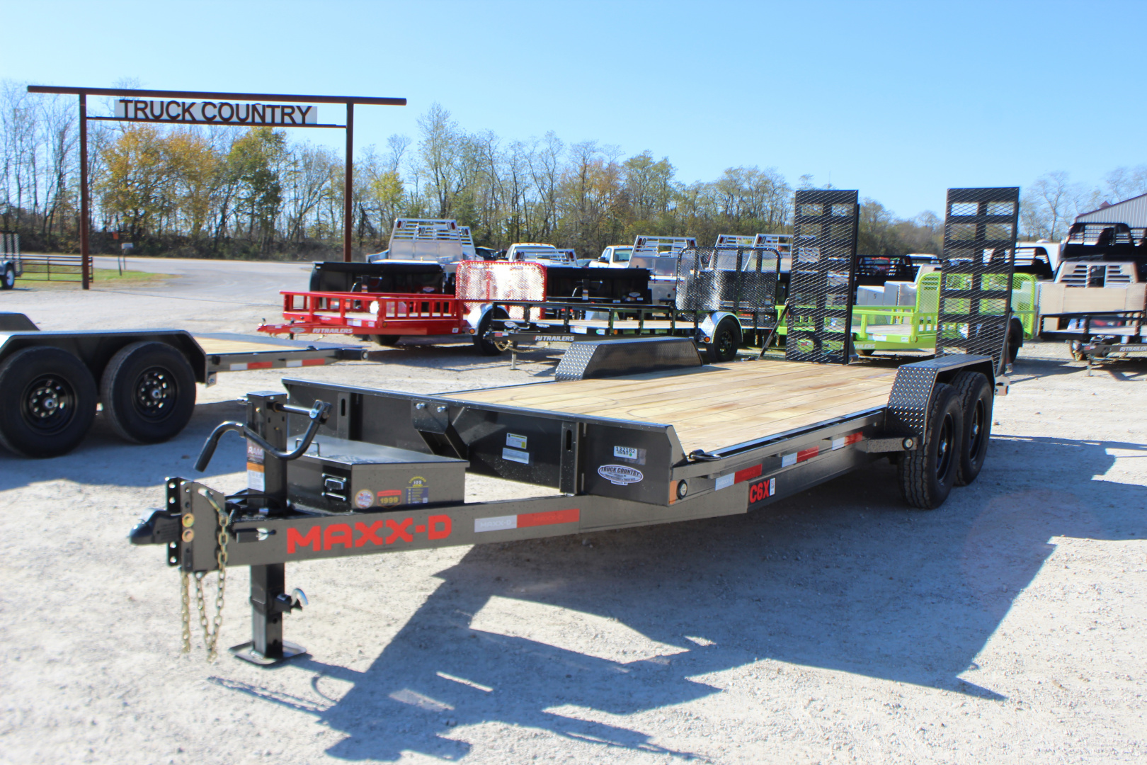 New 2026 MAXX-D C6X 83" x 20' BP Equipment Trailer