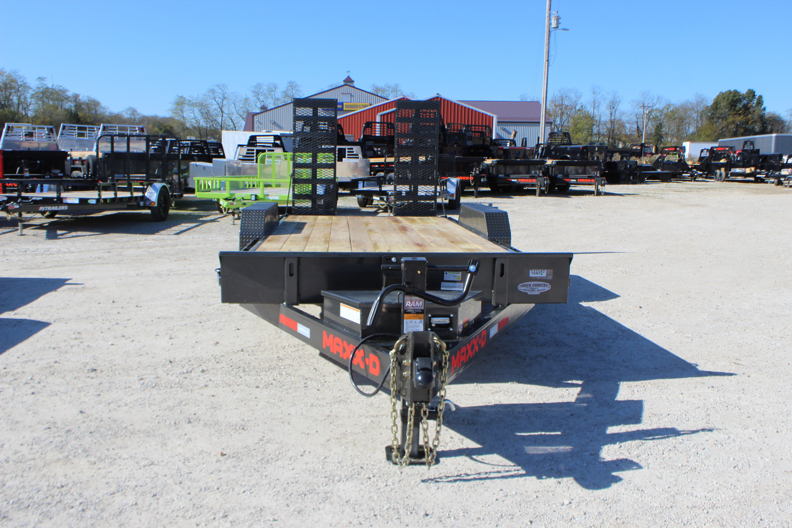 New 2026 MAXX-D C6X 83" x 20' BP Equipment Trailer