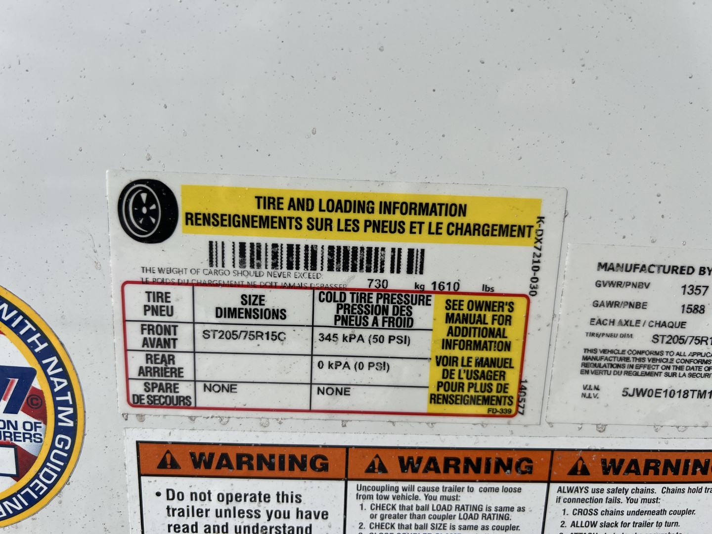 New 2026 Look Trailers 6X10 3K RAMP DOOR Cargo / Enclosed Trailer