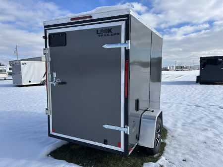 New 2026 Look Trailers 5X8 3K ST-DLX BARN DOOR Cargo / Enclosed Trailer