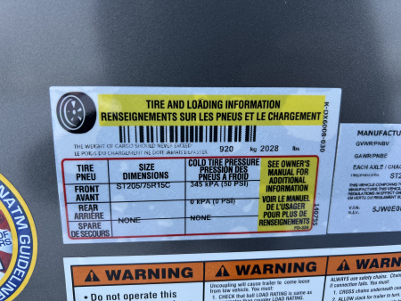 New 2026 Look Trailers 5X8 3K ST-DLX BARN DOOR Cargo / Enclosed Trailer