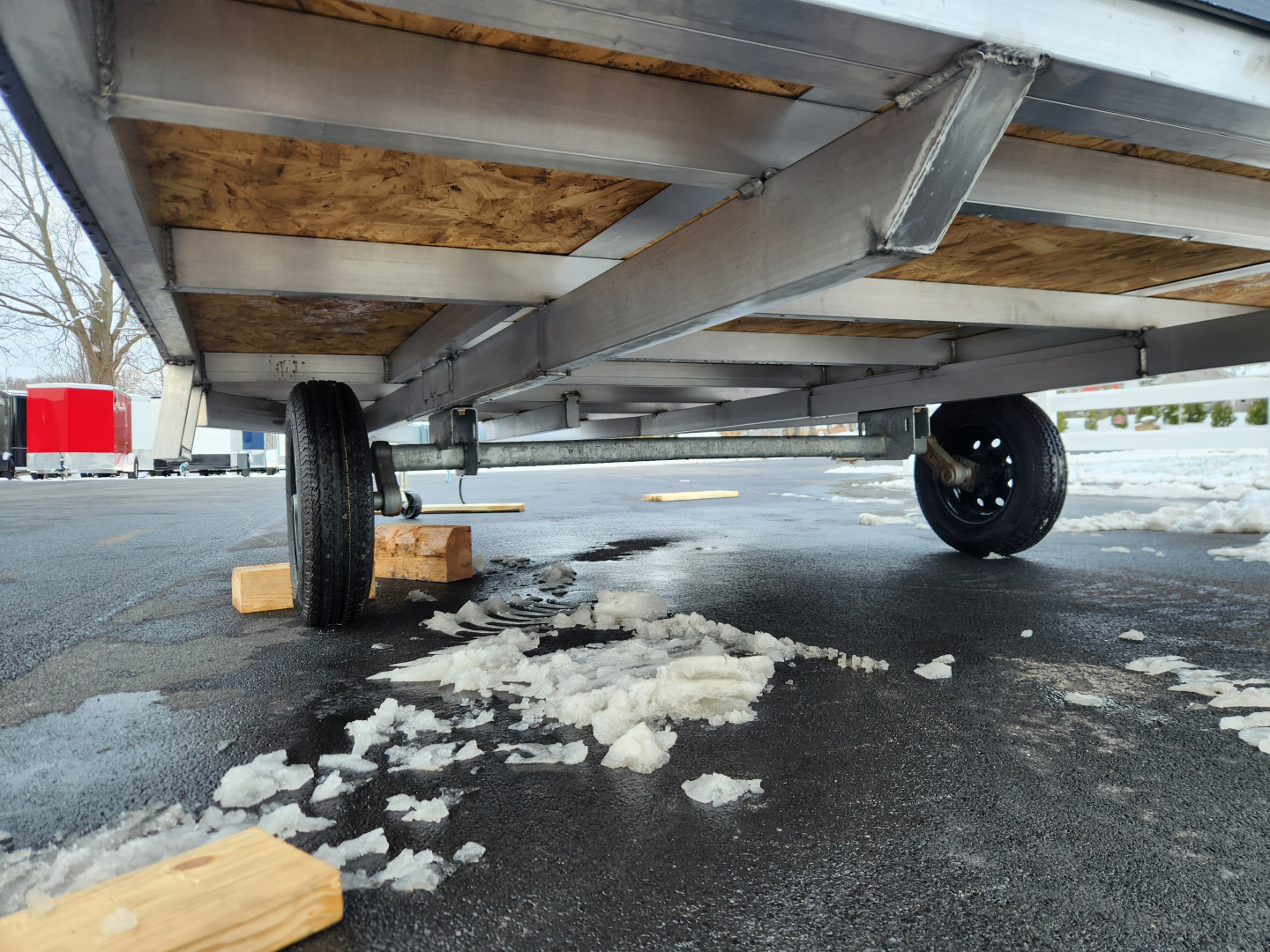 New 2026 Mission MFS101X13 Snowmobile Trailer