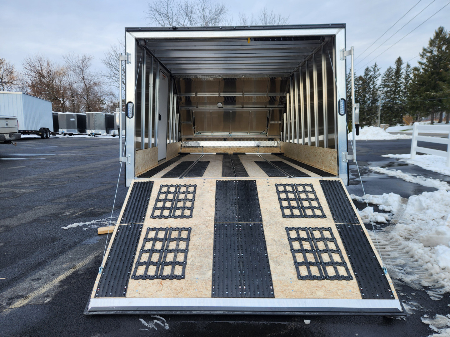 New 2026 Mission MFS101X13 Snowmobile Trailer