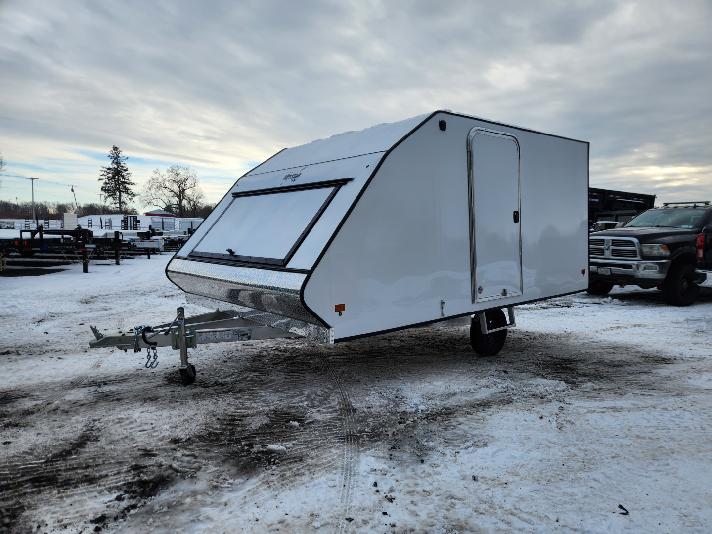 New 2026 Mission MFS101X13 Snowmobile Trailer