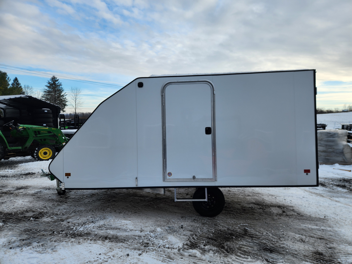 New 2026 Mission MFS101X13 Snowmobile Trailer