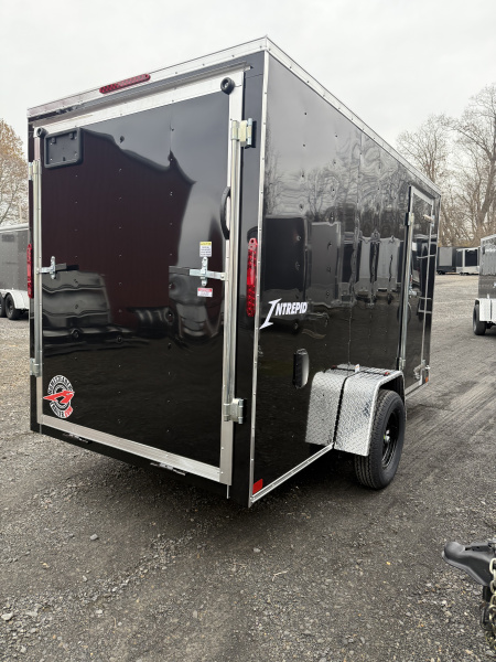 New 2026 Homesteader 6x12 -V-Nose - 6' Int. -BLACK