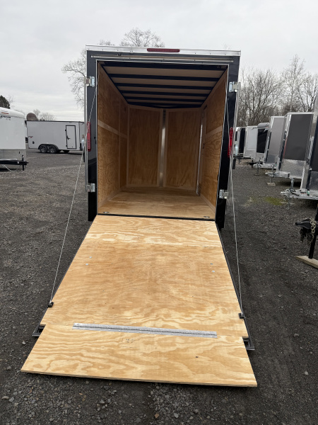 New 2026 Homesteader 6x12 -V-Nose - 6' Int. -BLACK