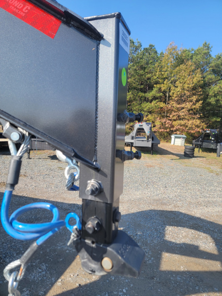 New 2026 Diamond C Trailers LPT210 16'x82" Gooseneck Dump Trailer Pacesetter Edition