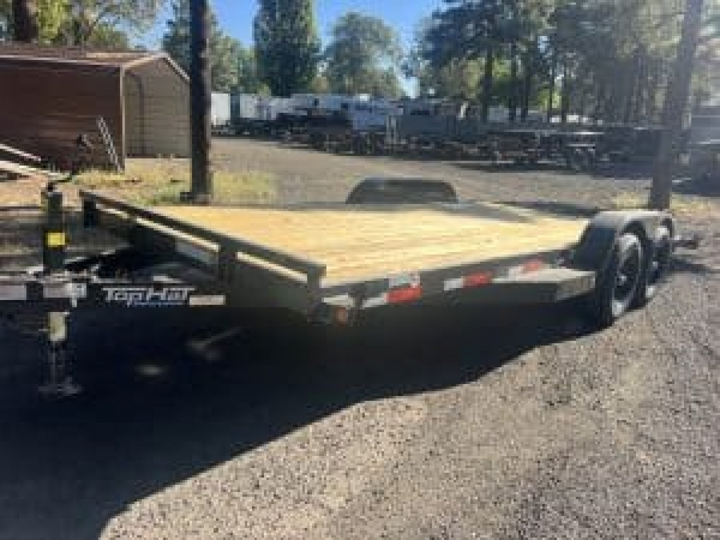 New 2026 Top Hat Trailers 83X18 10K Carhauler Utility Trailer