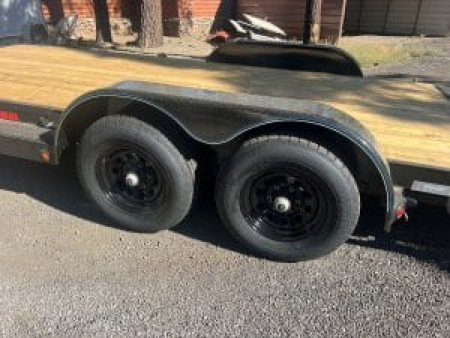 New 2026 Top Hat Trailers 83X18 10K Carhauler Utility Trailer