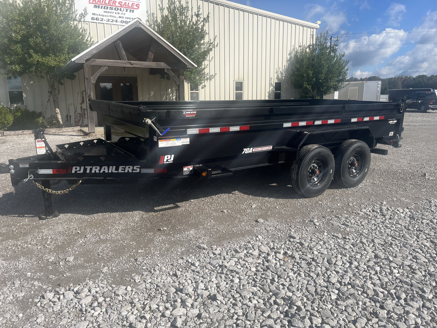 New 2026 PJ Trailers DXT1682BSSK DUMP TRAILER 83X16' 16K
