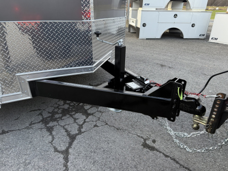 New 2026 BELMONT 8.5 X 16 CARGO TRAILER - CONSTRACTOR BUILD - RAMP DOOR - CHARCOAL