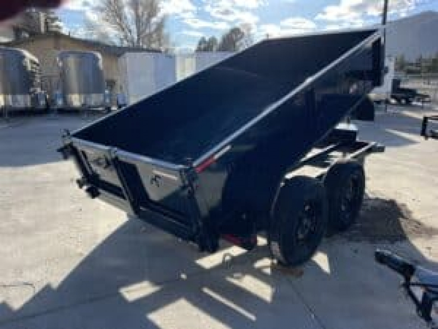 New 2026 Top Hat Trailers 5X10 Dump 70 Dump Trailer