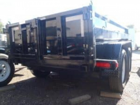 New 2026 Top Hat Trailers 5X10 Dump 70 Dump Trailer