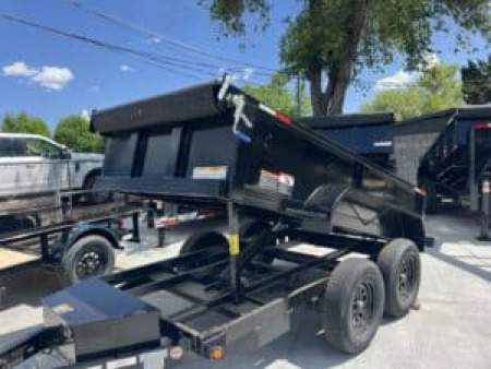 New 2026 Top Hat Trailers 5X10 Dump 70 Dump Trailer