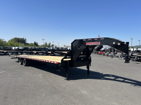 New 2026 Midsota 8.5x36 Gooseneck Deckover W/Power Tail 25.9k GVWR