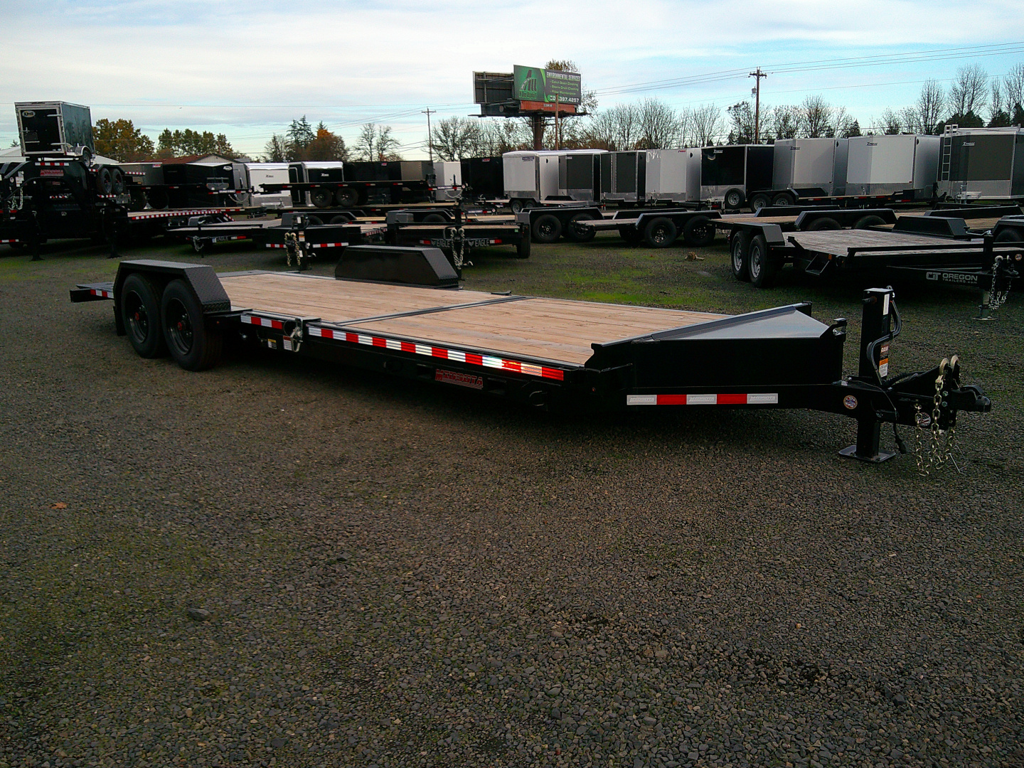 New 2026 Midsota 7x24 (16+8) Tilt Equipment Trailer