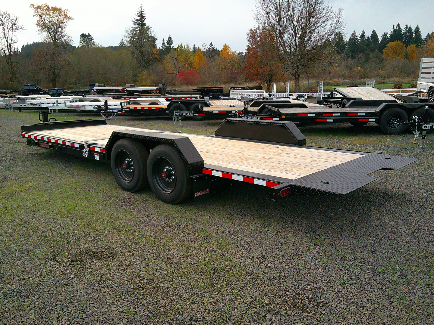 New 2026 Midsota 7x24 (16+8) Tilt Equipment Trailer