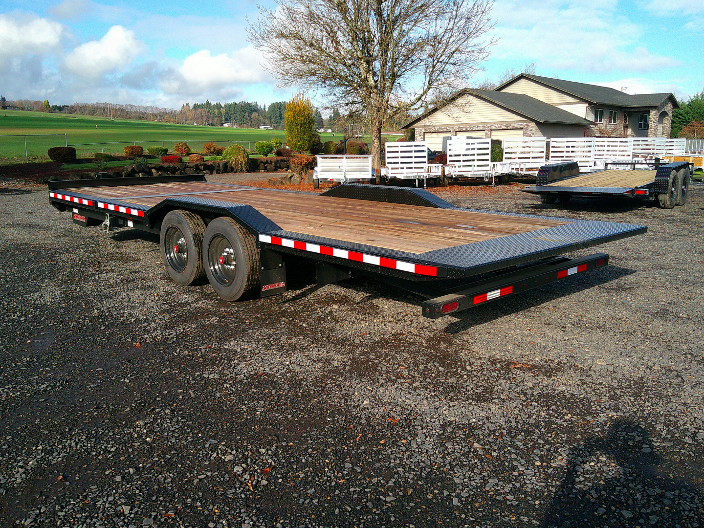 New 2026 Midsota 8.5x24 (18+6) Tilt Equipment Trailer