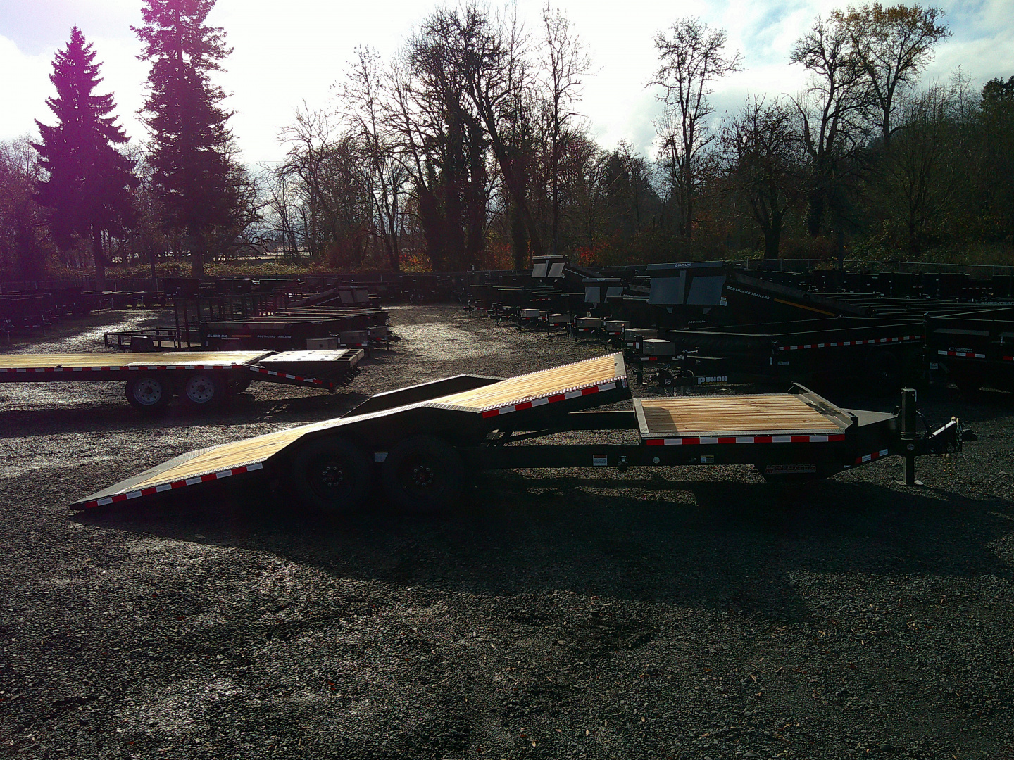 New 2026 Midsota 8.5x24 (18+6) Tilt Equipment Trailer