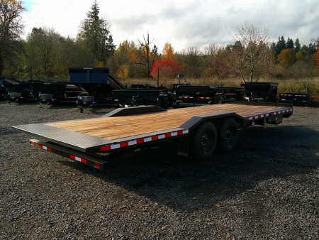 New 2026 Midsota 8.5x24 (18+6) Tilt Equipment Trailer