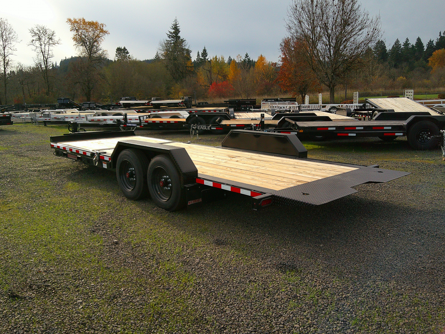 New 2026 Midsota 7x22 (16+6) Tilt Equipment Trailer