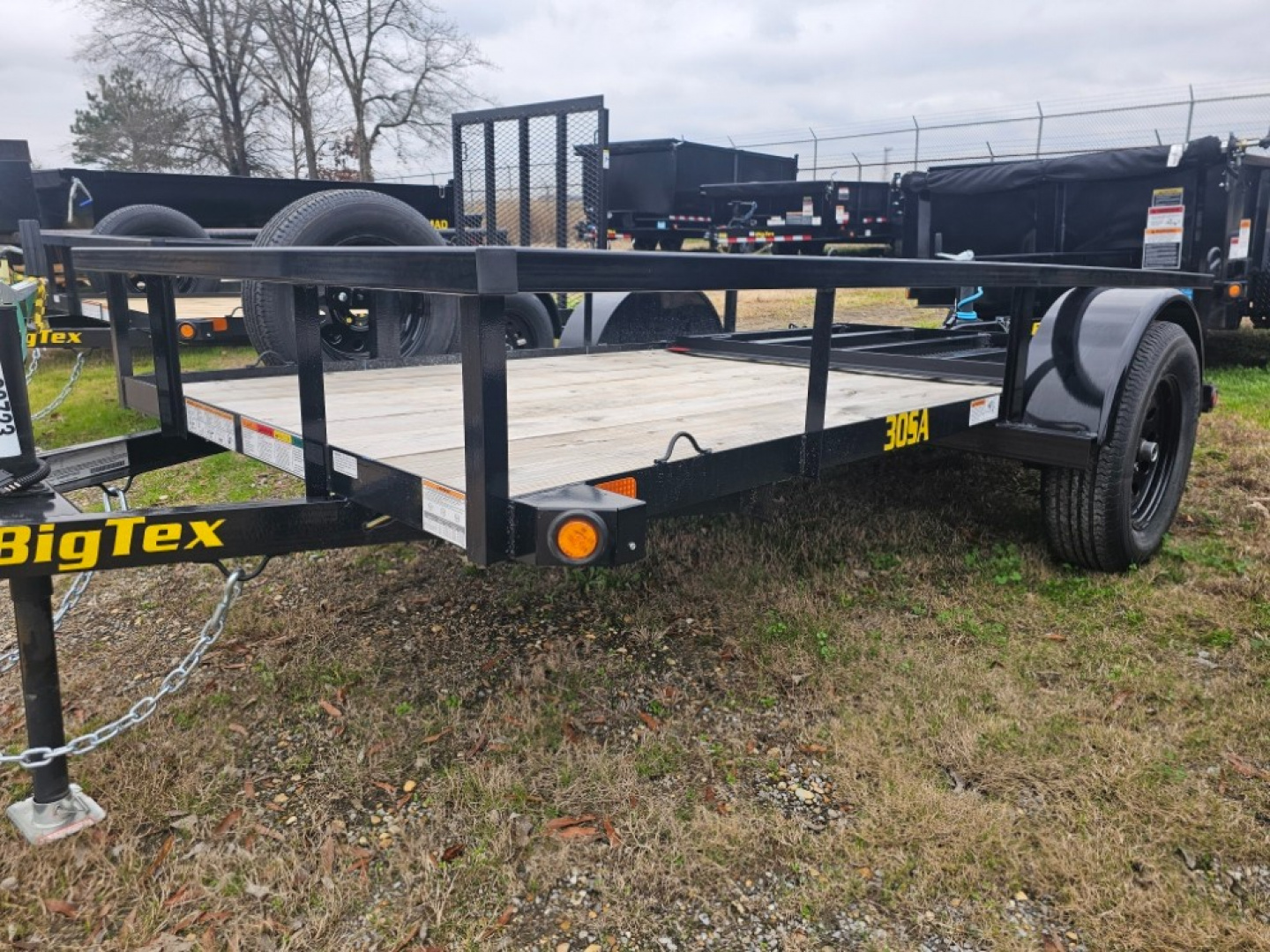 New 2026 Big Tex Trailers 30SA-08BK4RG Utility Trailer