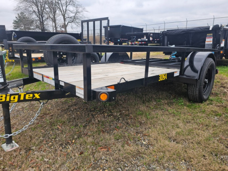 New 2026 Big Tex Trailers 30SA-08BK4RG Utility Trailer
