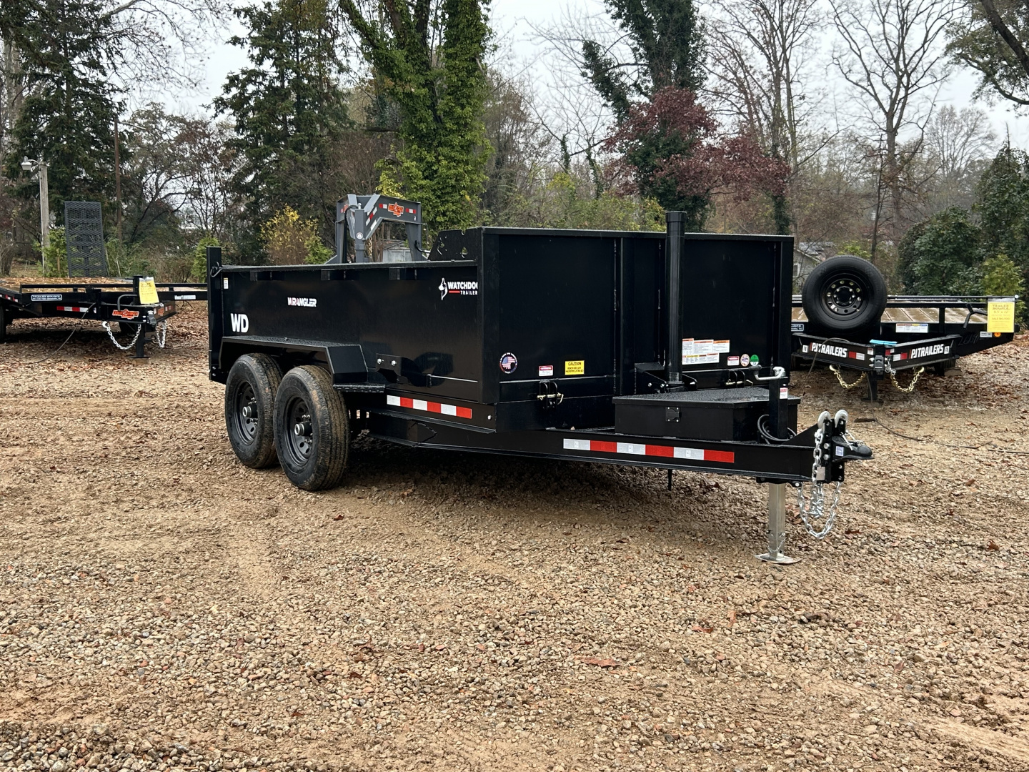 New 2026 Watchdog Trailers 7x12 14K Wrangler Dump Trailer