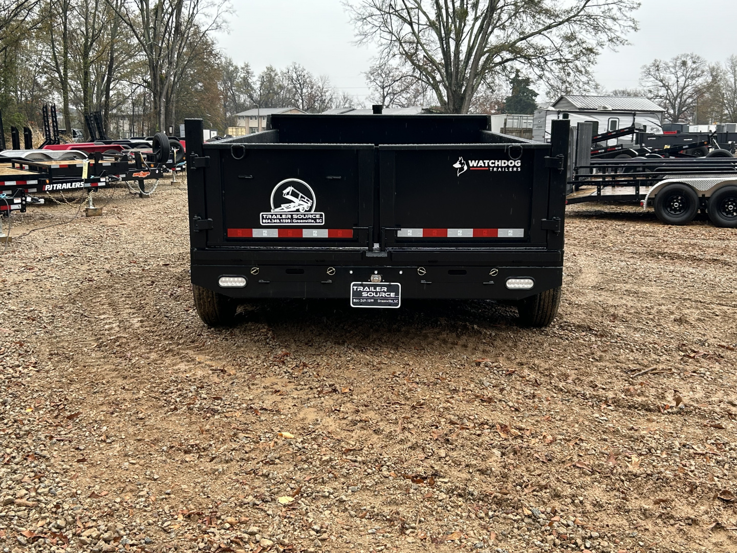 New 2026 Watchdog Trailers 7x12 14K Wrangler Dump Trailer