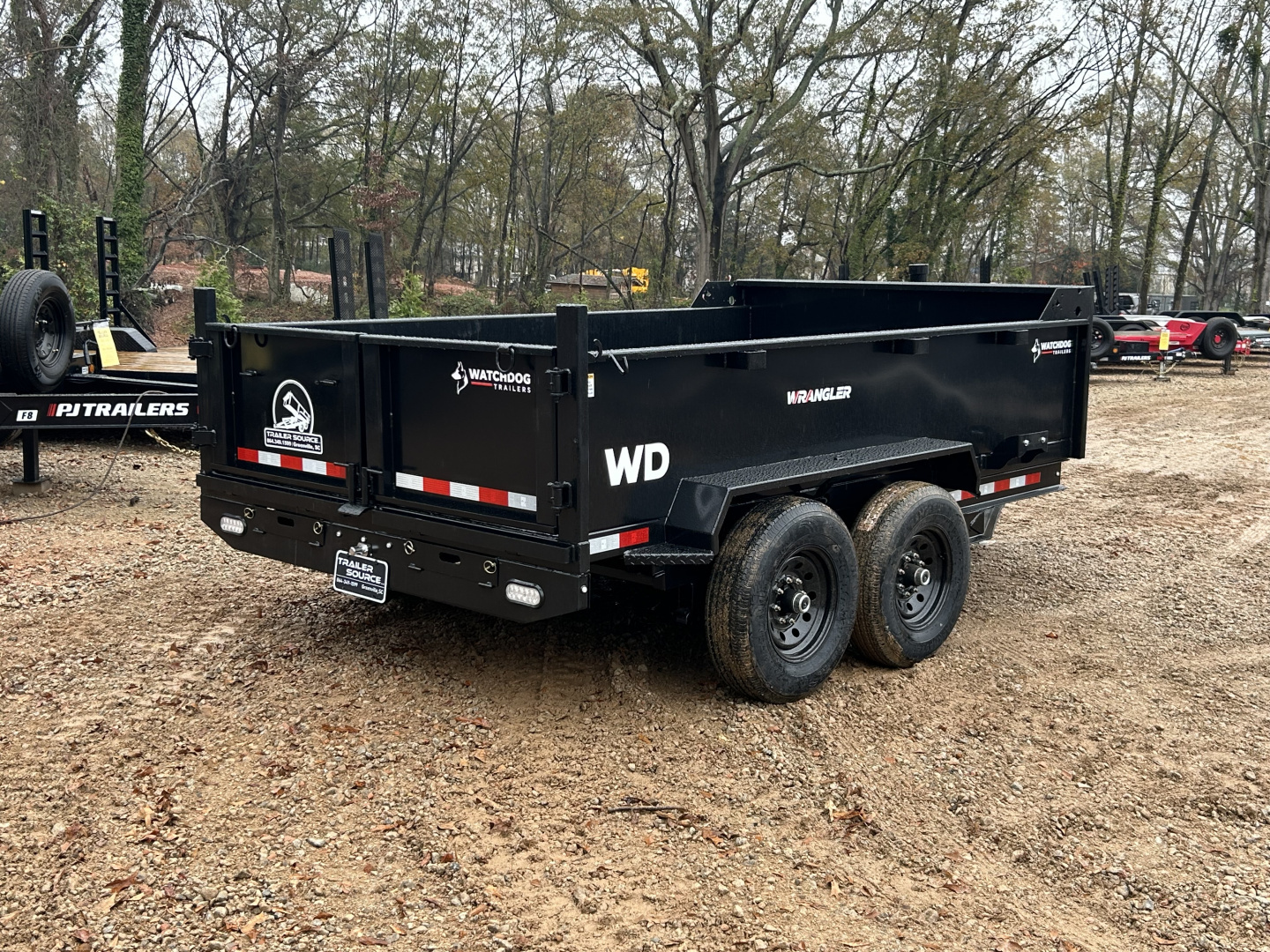 New 2026 Watchdog Trailers 7x12 14K Wrangler Dump Trailer
