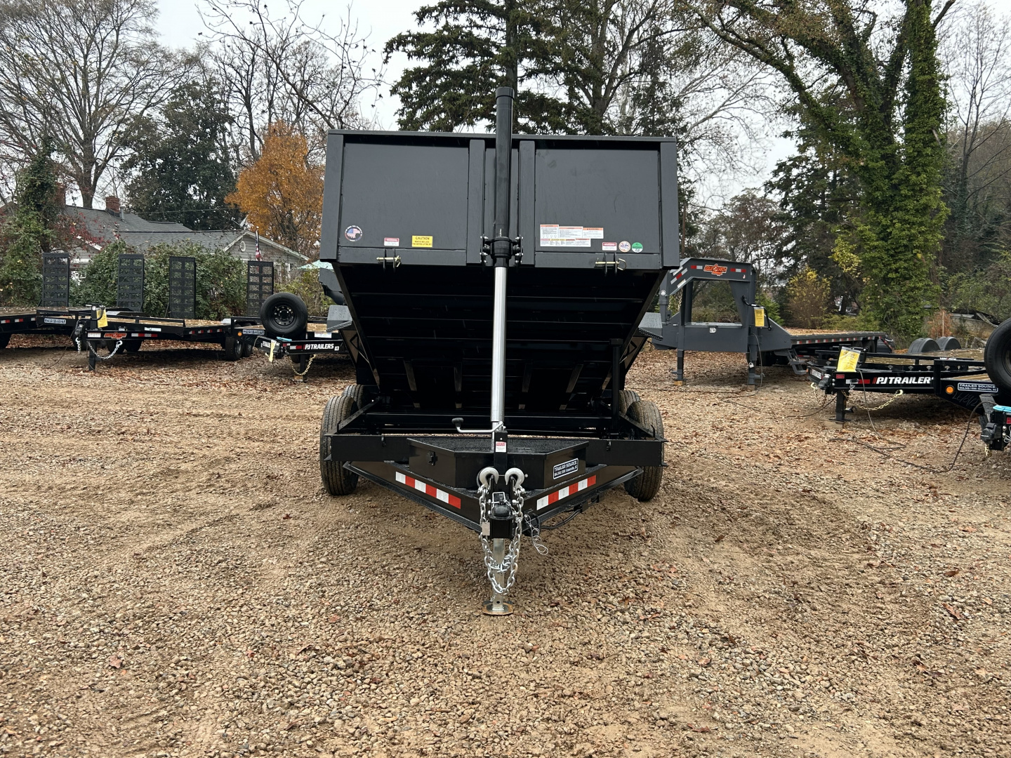 New 2026 Watchdog Trailers 7x12 14K Wrangler Dump Trailer