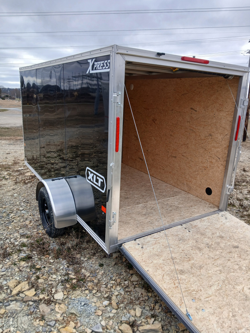 New 2026 ALCOM Xpress 6'x12' / SA XLT Pro Series / 2,990 GVWR / Aluminum Enclosed Trailer