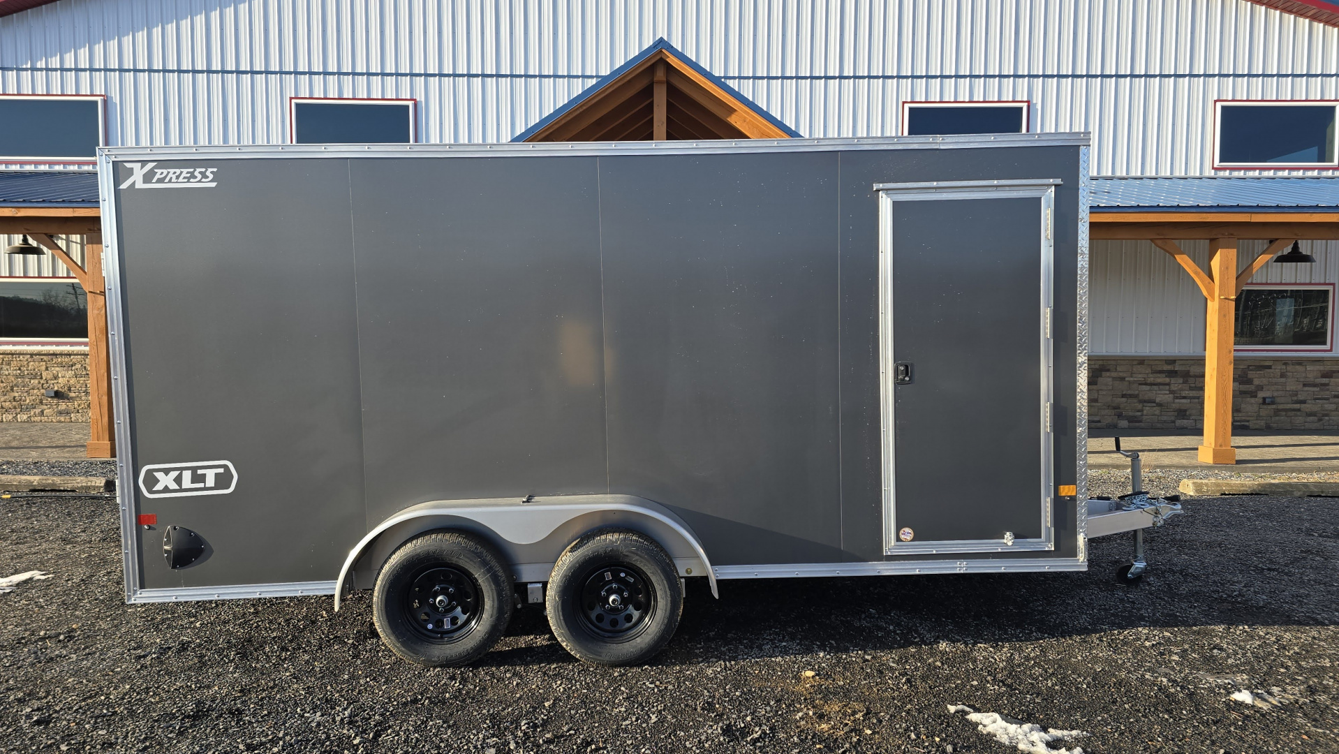 New 2026 ALCOM Xpress 7'x16' / XLT Pro Series / Aluminum Enclosed Trailer / 7,000 GVWR