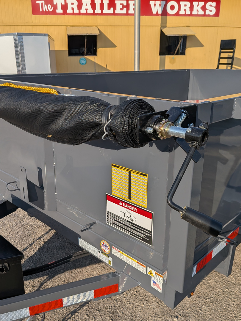 New 2026 Triple Crown Trailers 6x10TA Lowrider Dump Dump Trailer