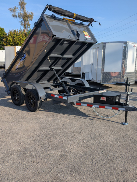 New 2026 Triple Crown Trailers 6x10TA Lowrider Dump Dump Trailer