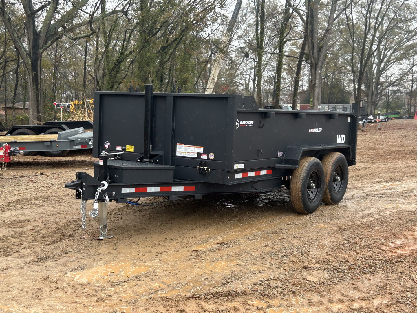 New 2026 Watchdog Trailers 7x12 14K Wrangler Dump Trailer