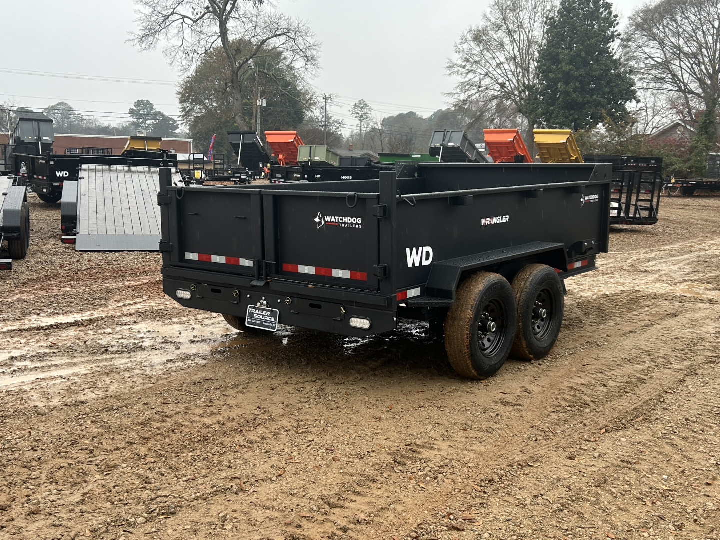 New 2026 Watchdog Trailers 7x12 14K Wrangler Dump Trailer