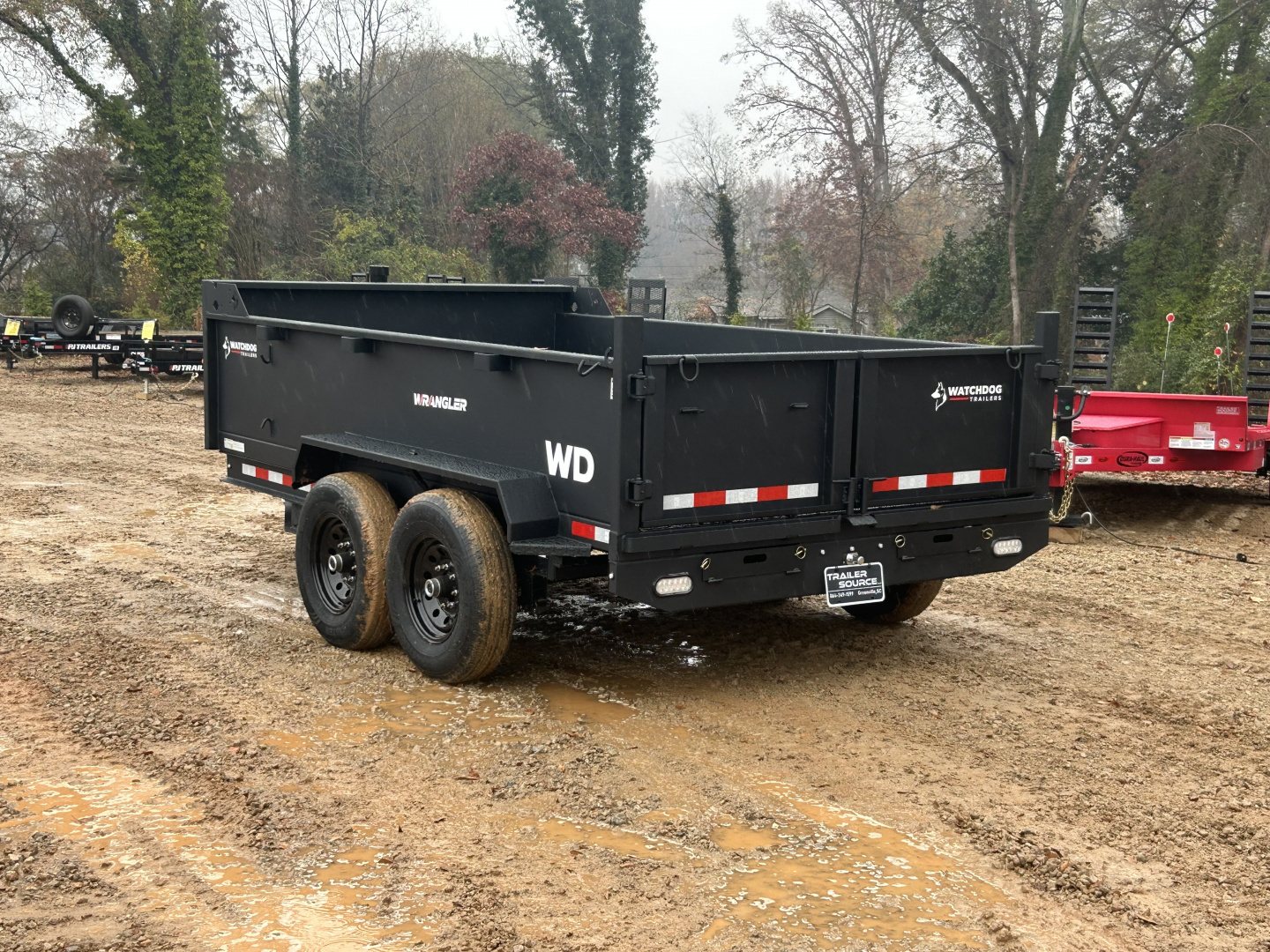 New 2026 Watchdog Trailers 7x12 14K Wrangler Dump Trailer